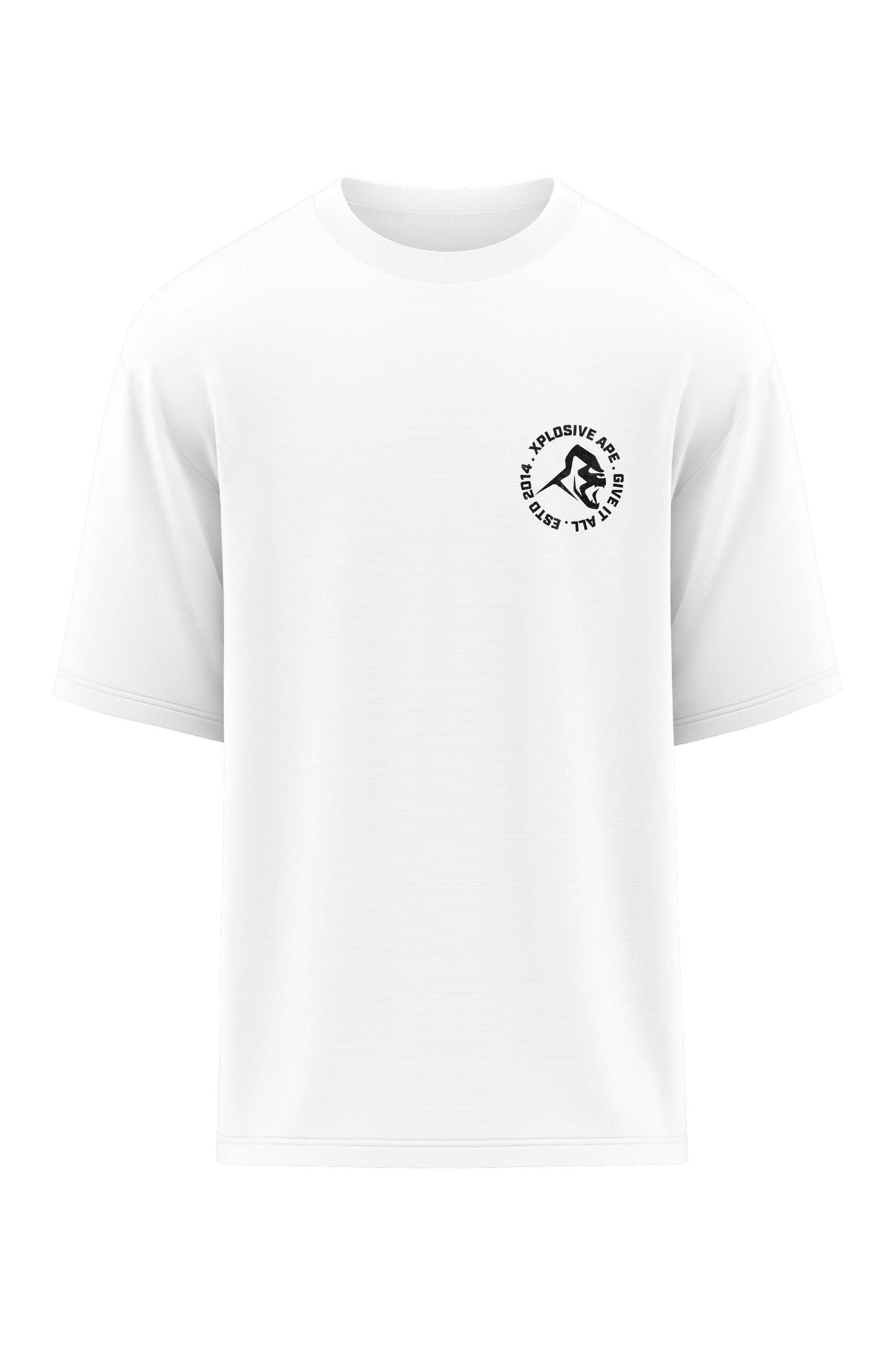 XAPE Ape Core Oversized Tee - White
