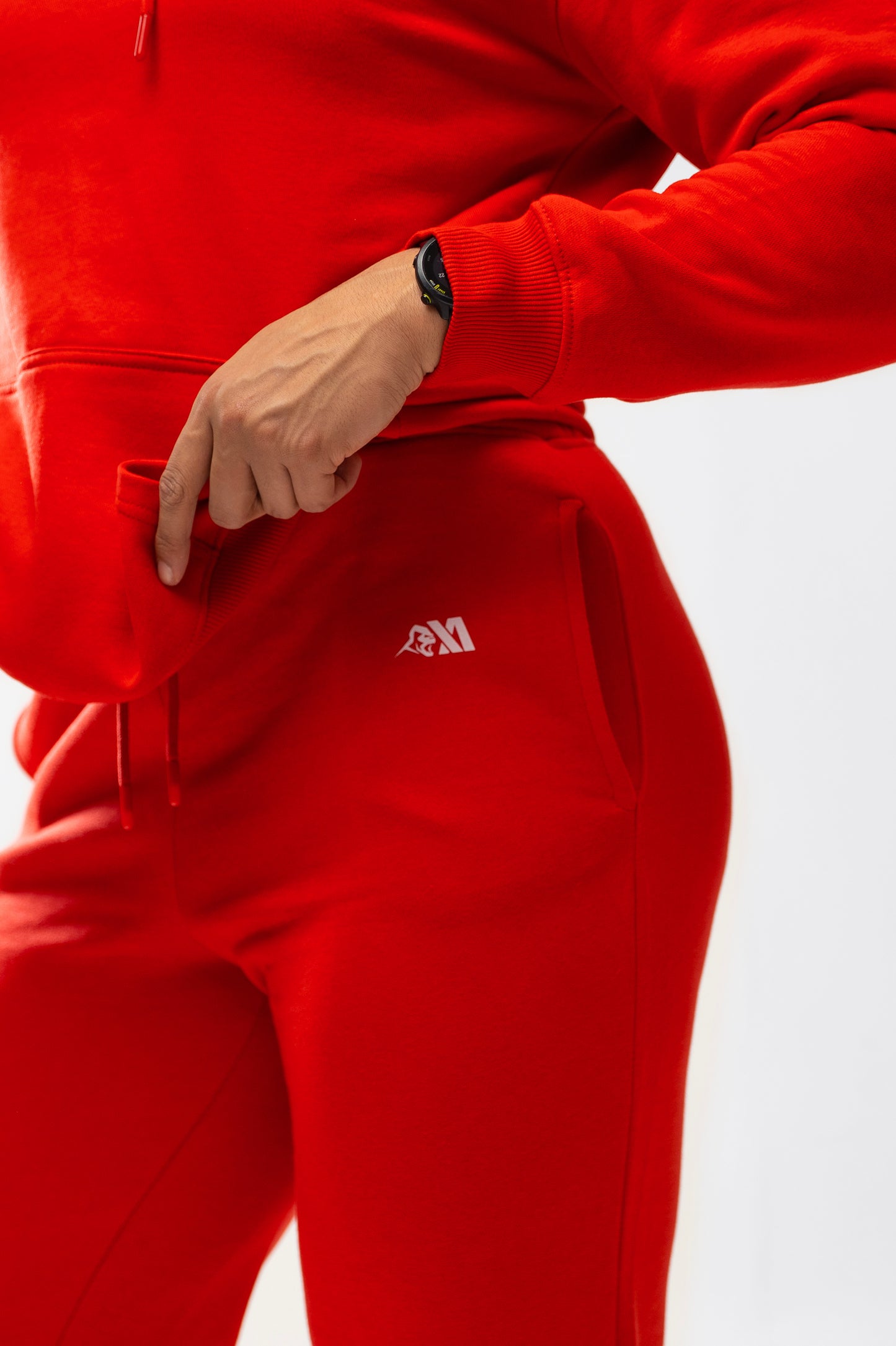 XAPE Core Logo Joggers - Red
