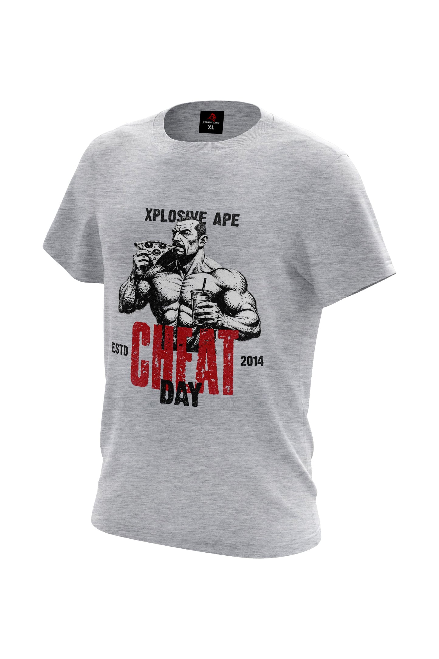 XAPE Cheat Day V3 Tee - Sports Grey