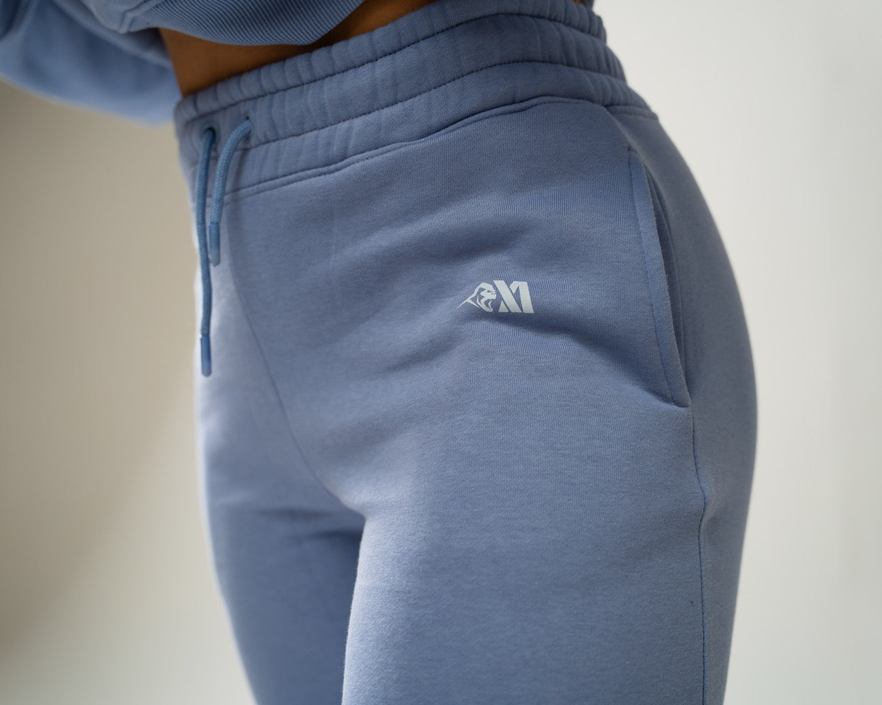 XAPE Core Logo Joggers - Slate Blue