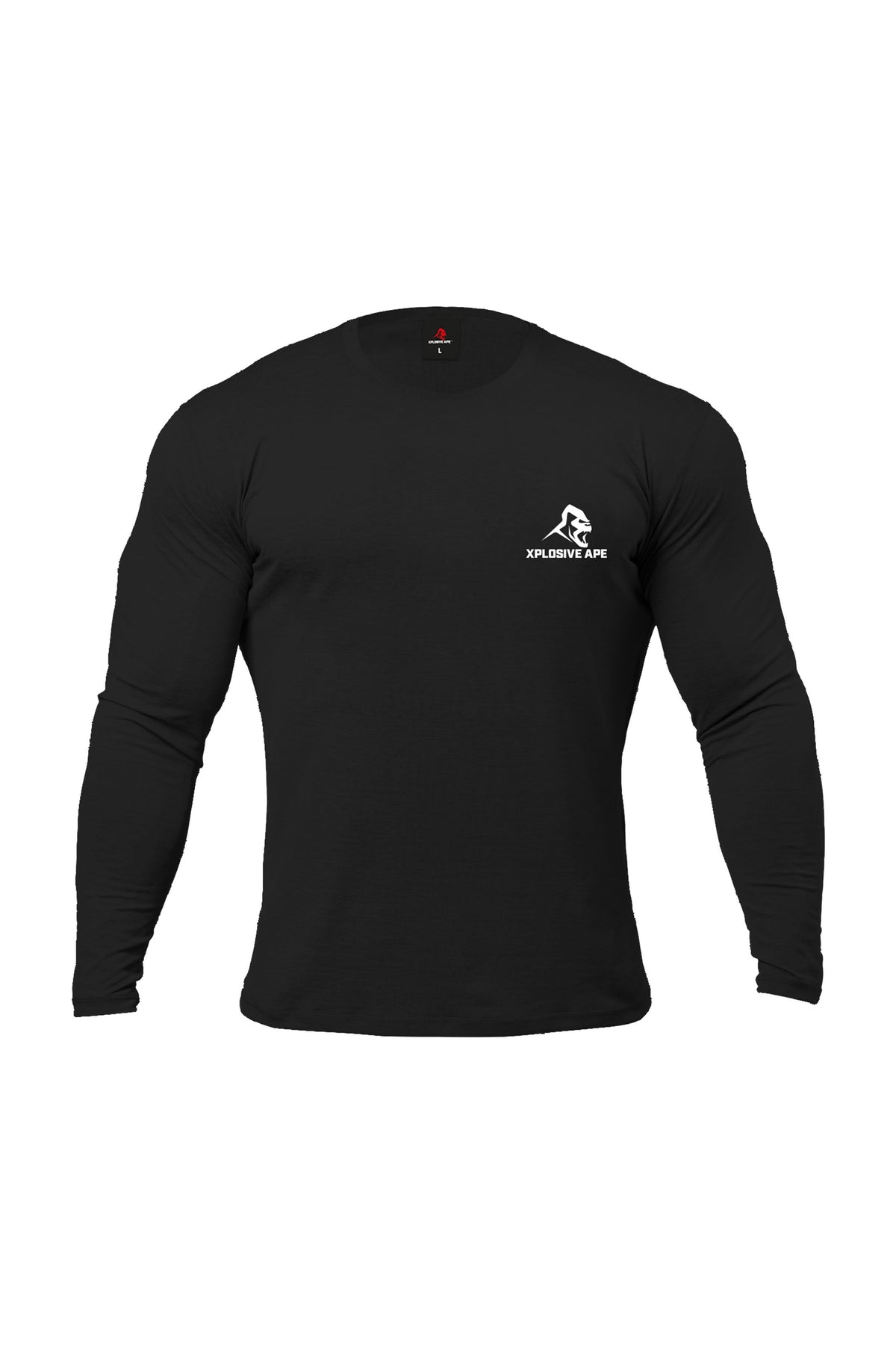 XAPE Futuristic Long Sleeve Tee - Black