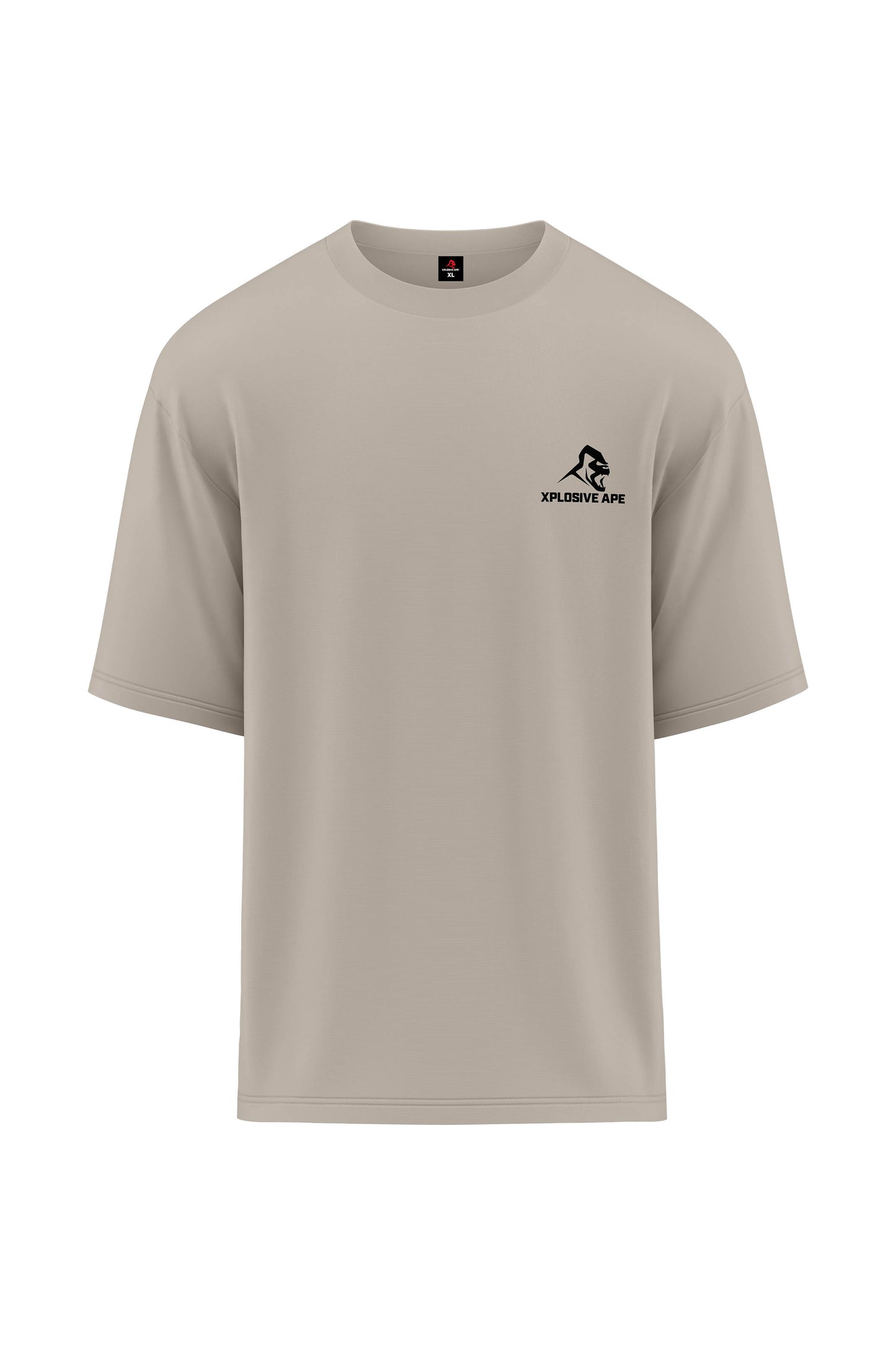 XAPE Graffiti V2 Oversized Tee - Sand