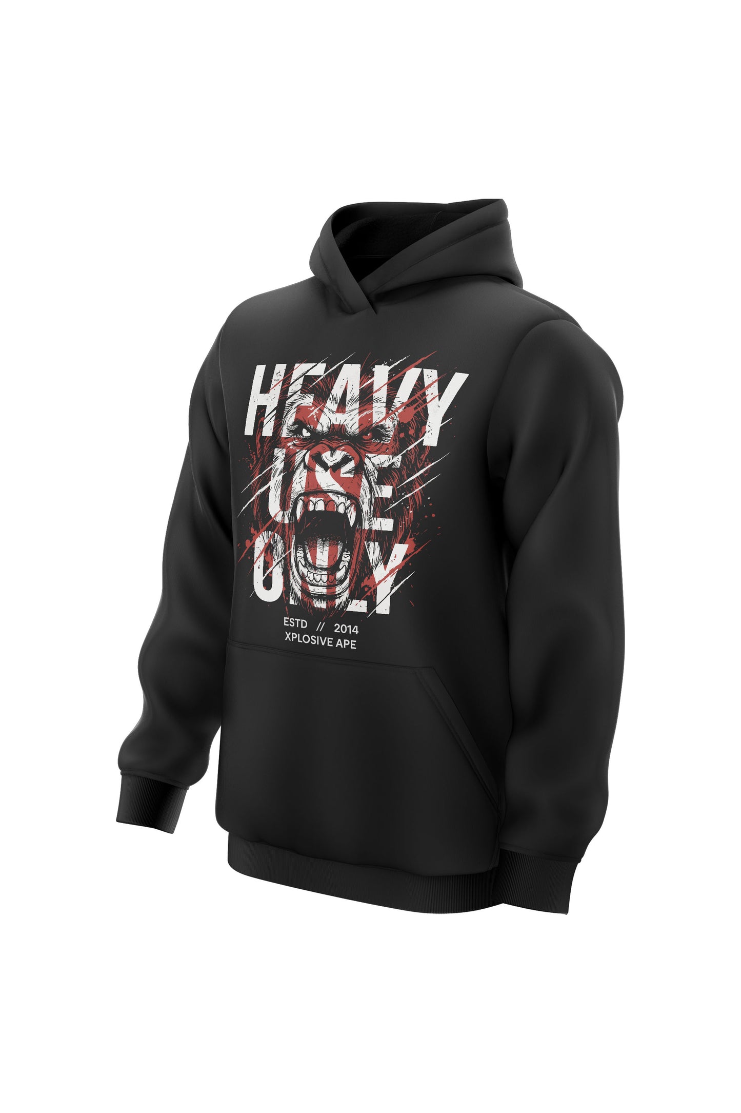 XAPE Heavy Use Only V2 Hoodie - Black