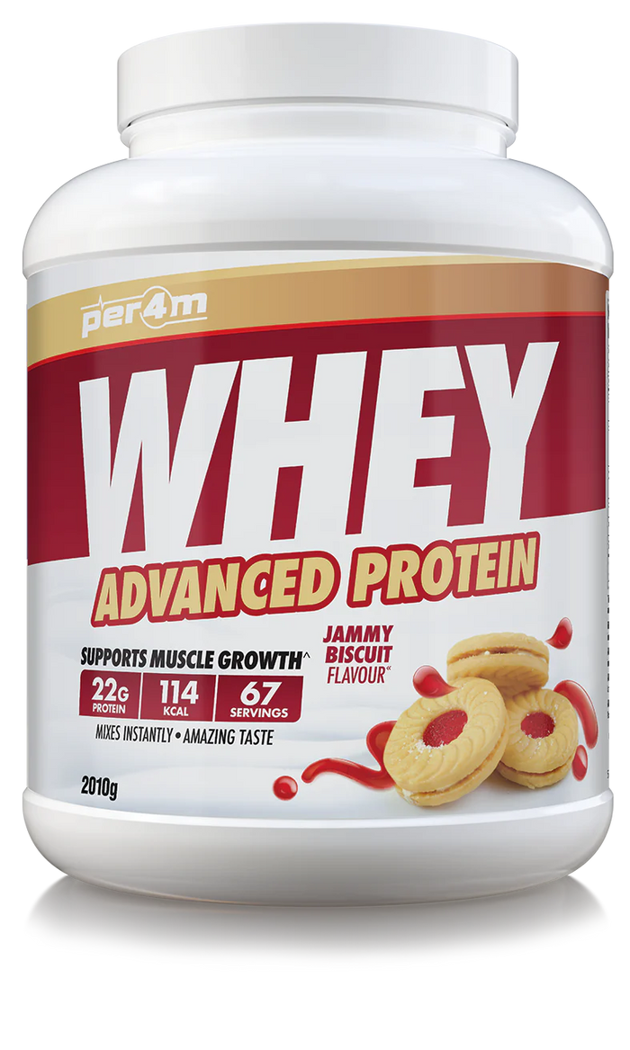 Per4m Advanced Whey Protein 2.01kg Jammy Biscuit