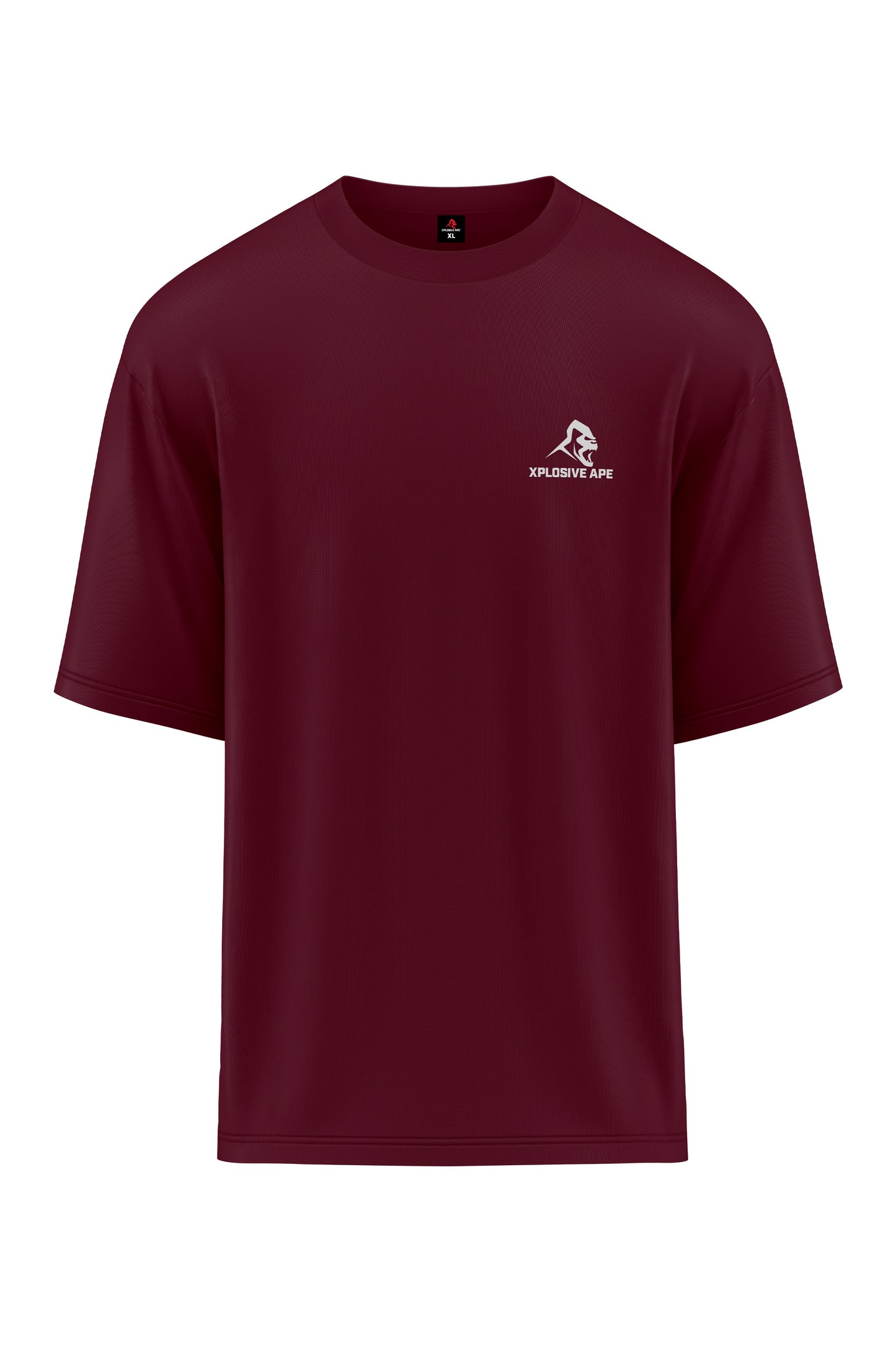 XAPE Primal Oversized Tee - Burgundy
