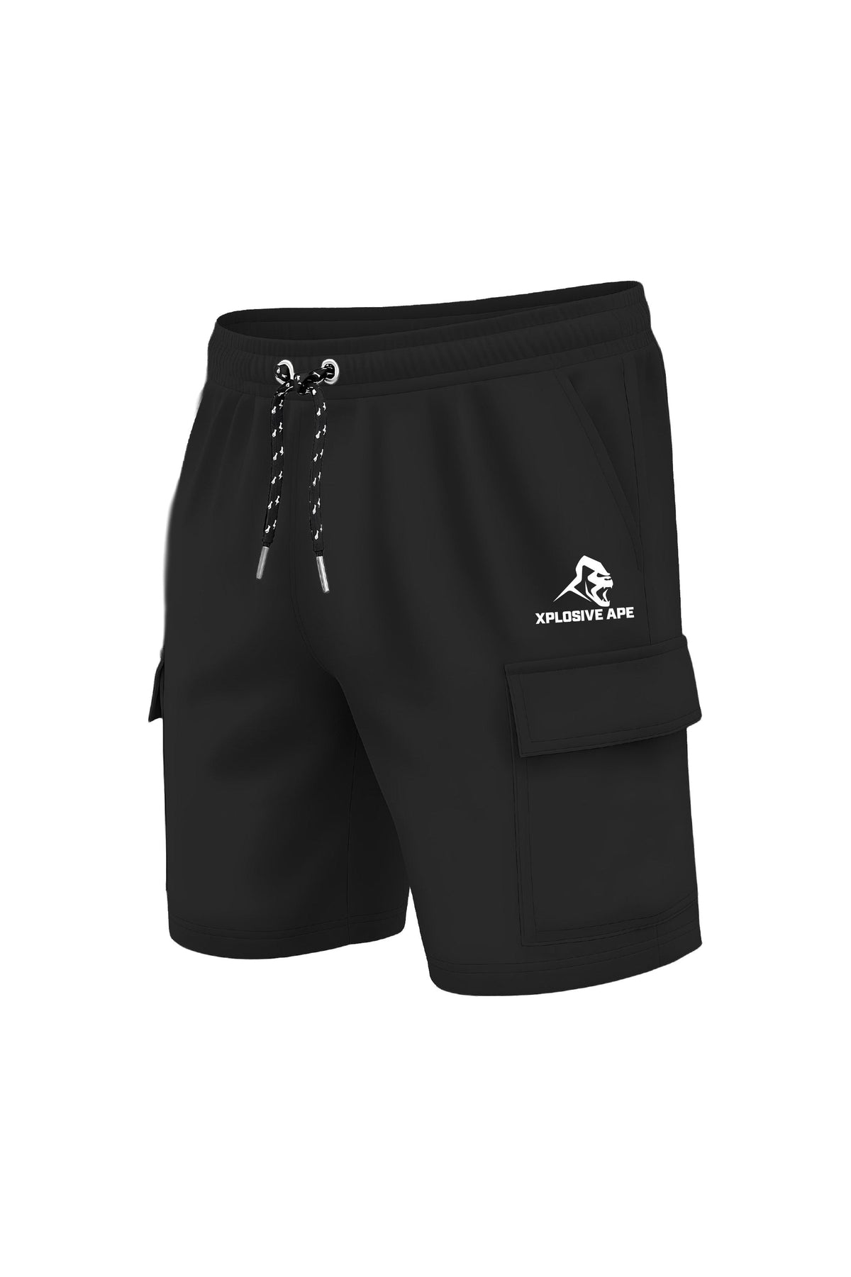 XAPE Prime Cargo Shorts - Black
