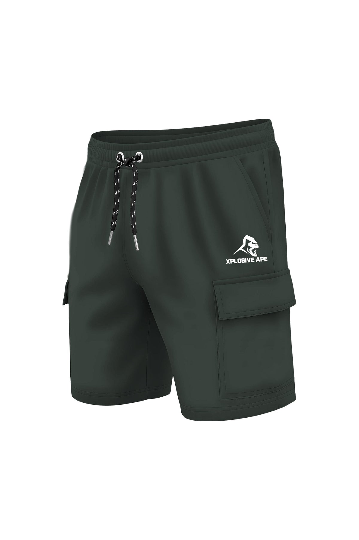 XAPE Prime Cargo Shorts - Dark Green