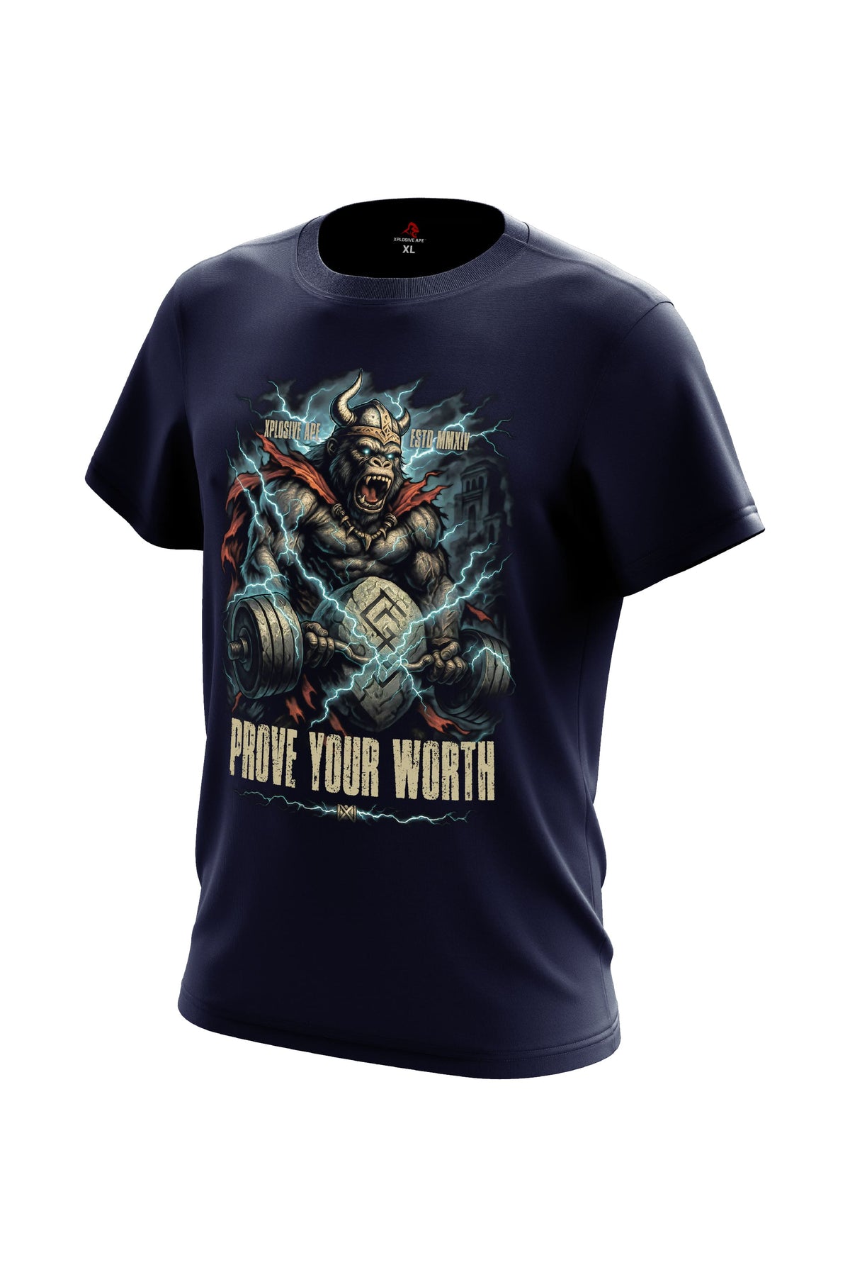XAPE Prove Your Worth Tee - Navy
