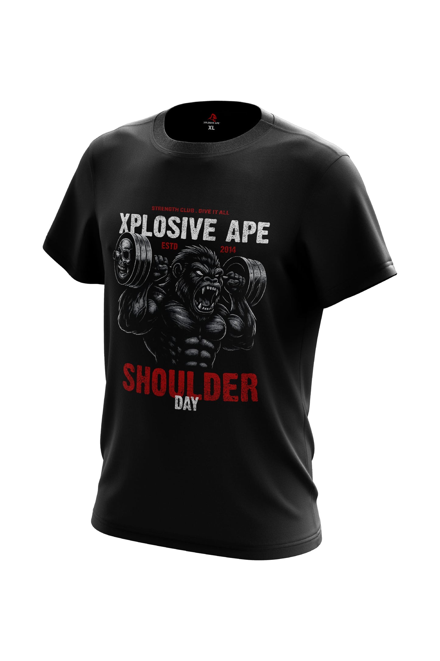 XAPE Shoulder Day V4 Tee - Black