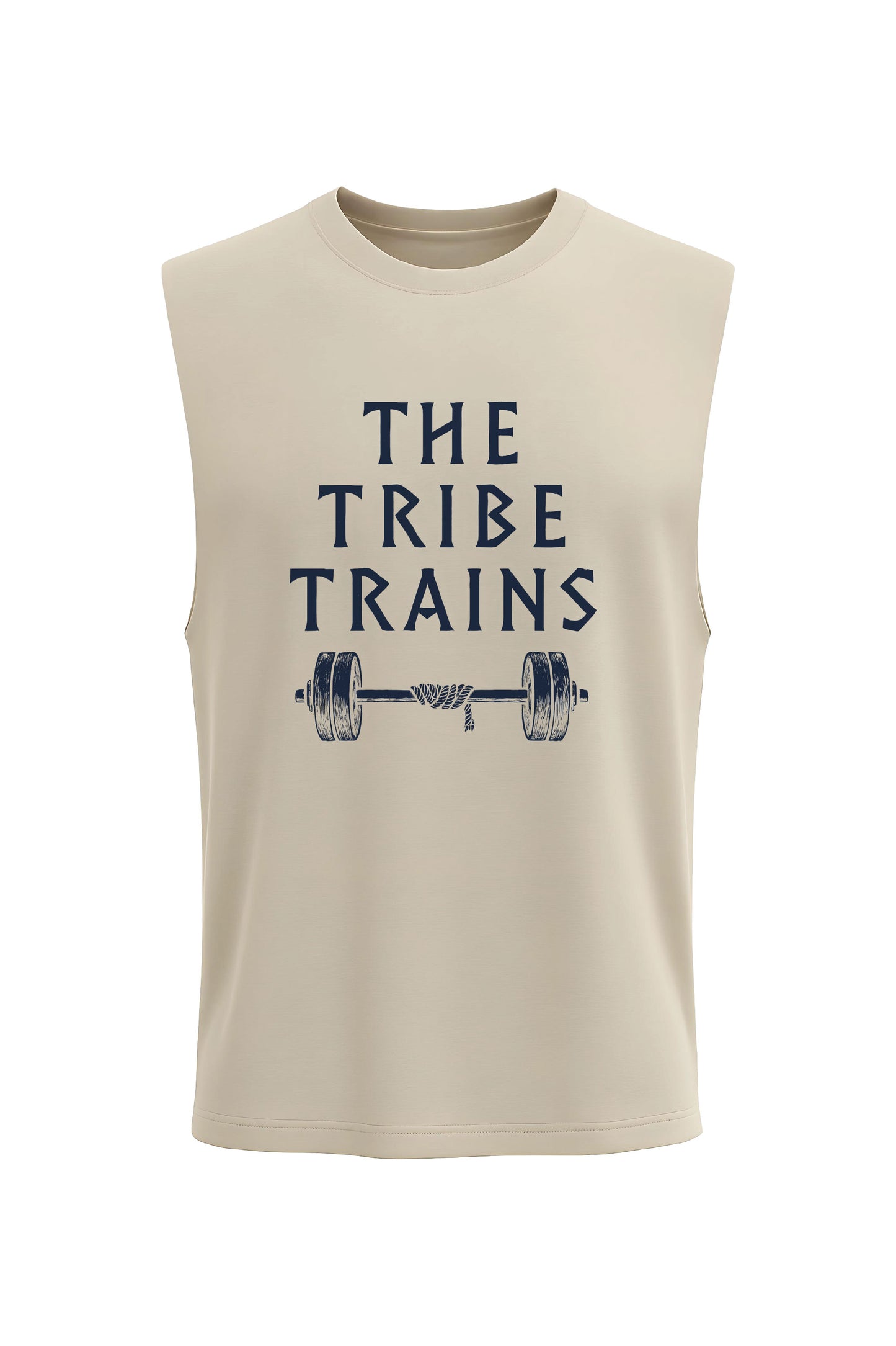 XAPE Tribe Trains Tank Top - Sand