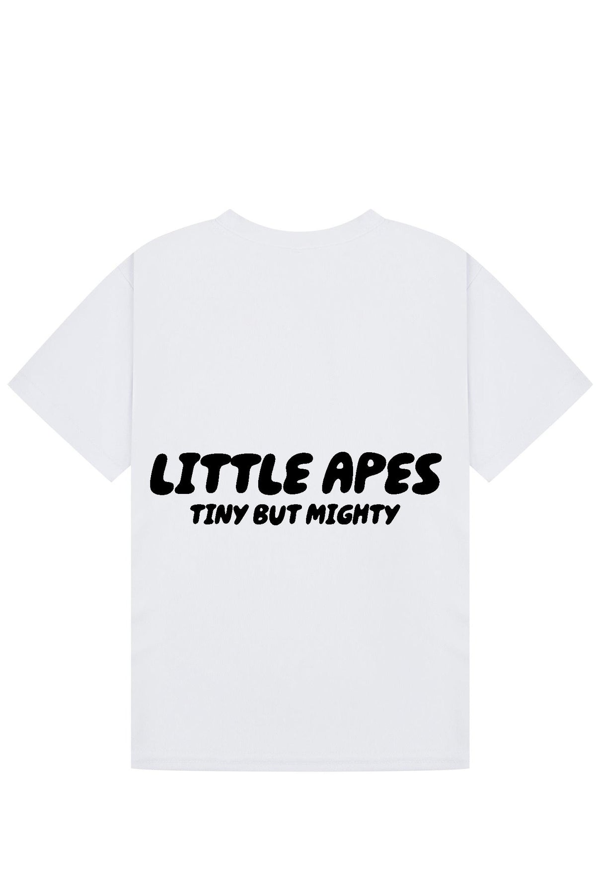 Little Apes Tiny But Mighty Tee - White
