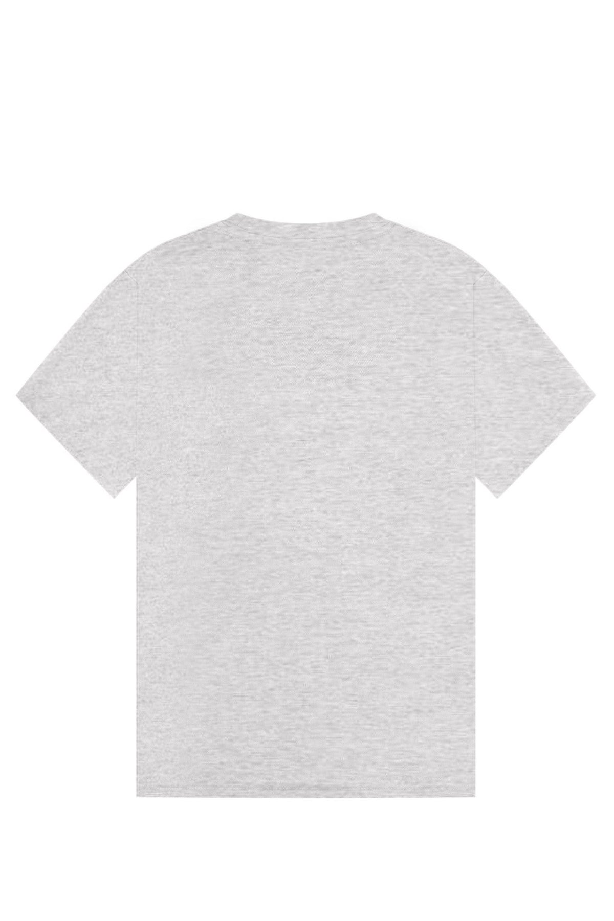 Little Apes My Dad Can't Lift Tee - Sports Grey/White