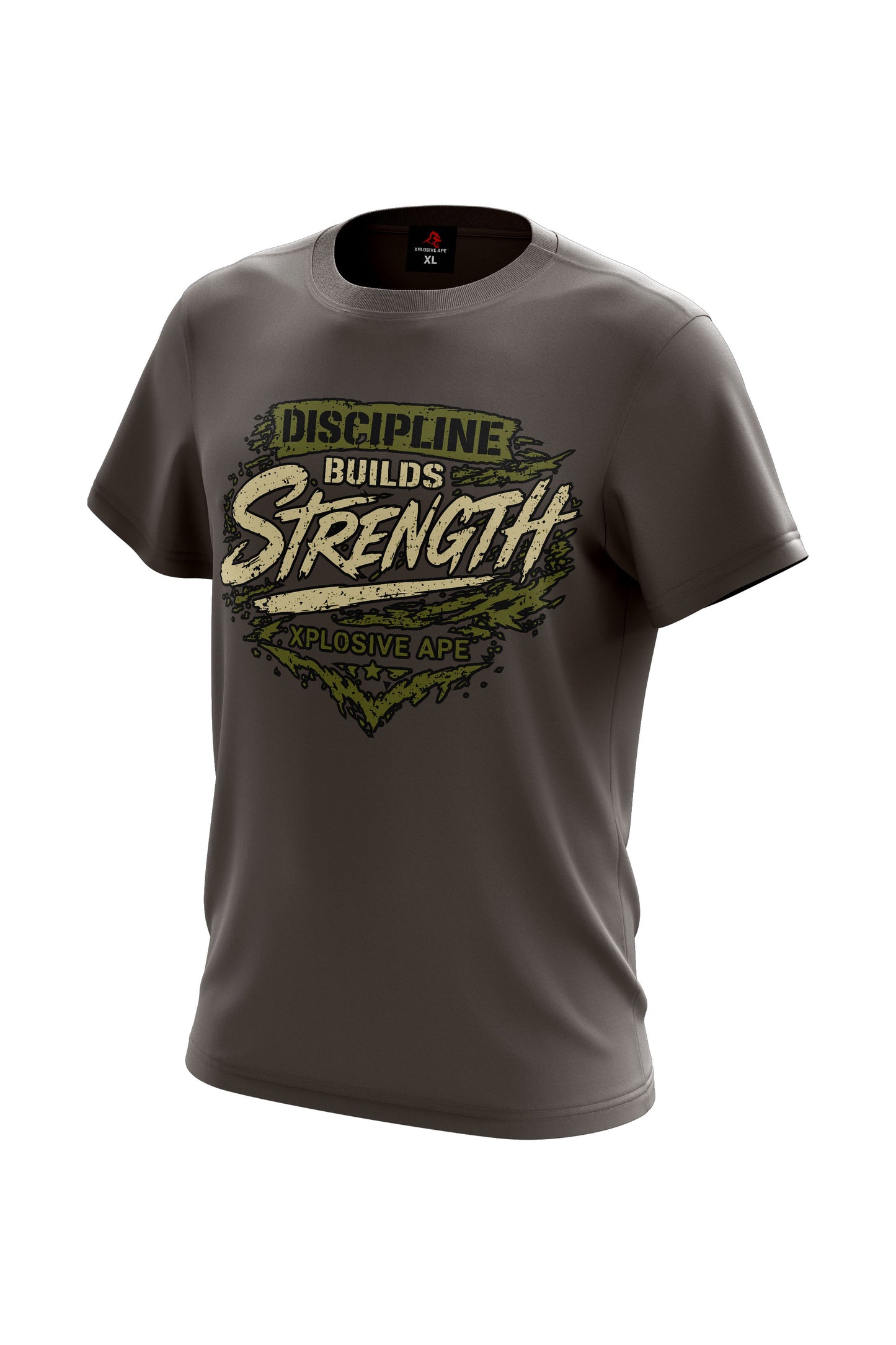 XAPE Discipline Tee - Charcoal
