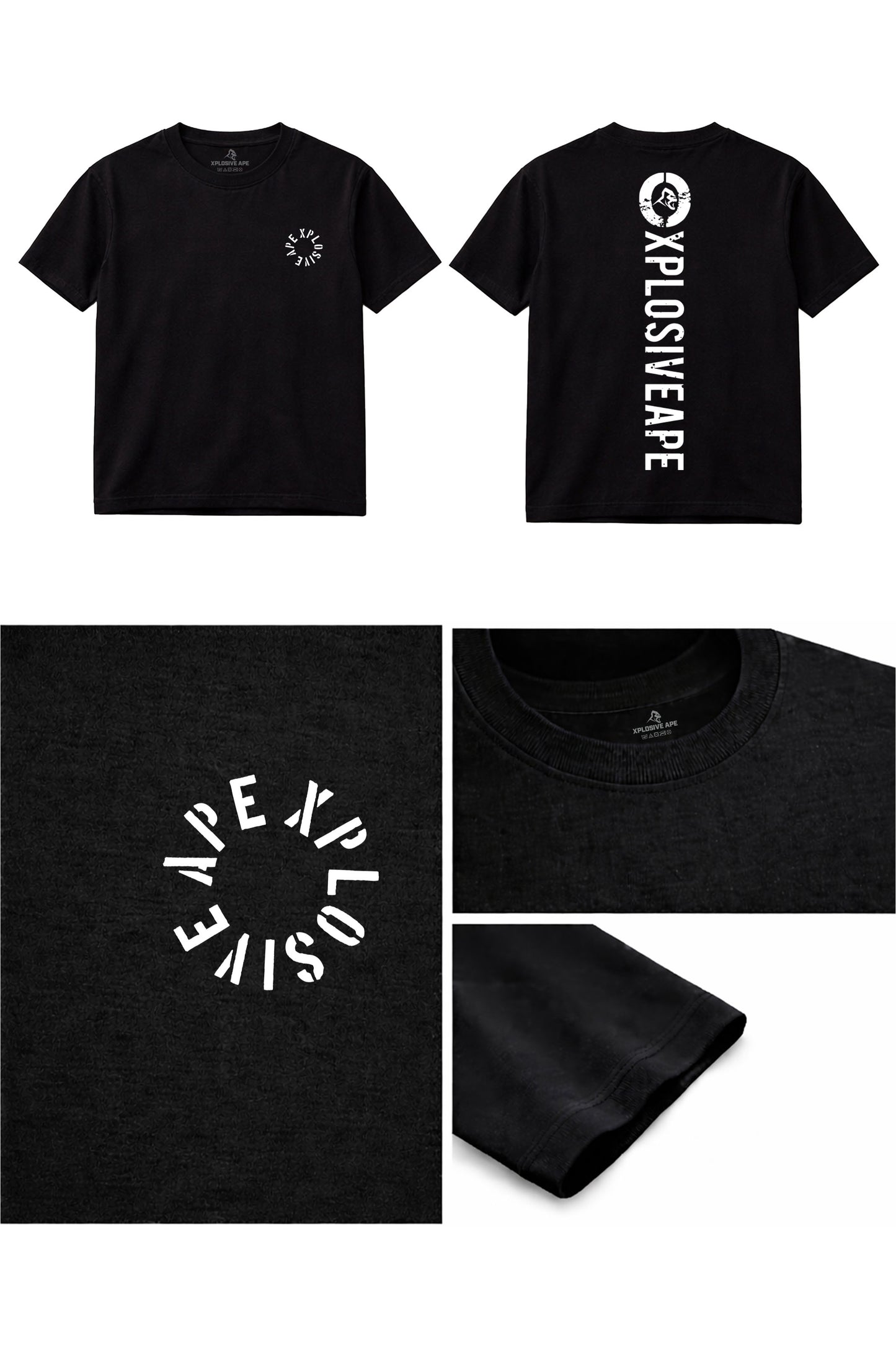 XAPE Impact Tee - Black