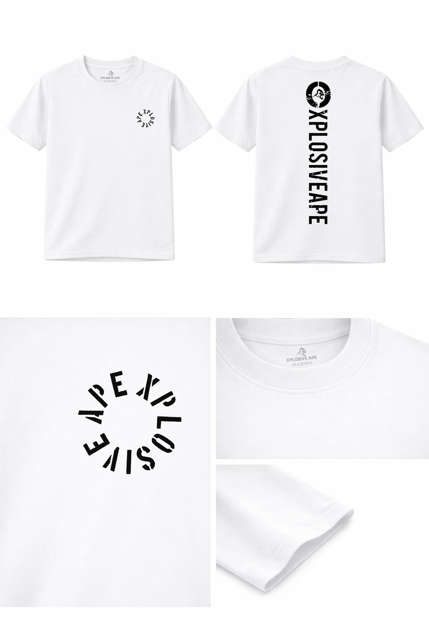 XAPE Impact Tee - White
