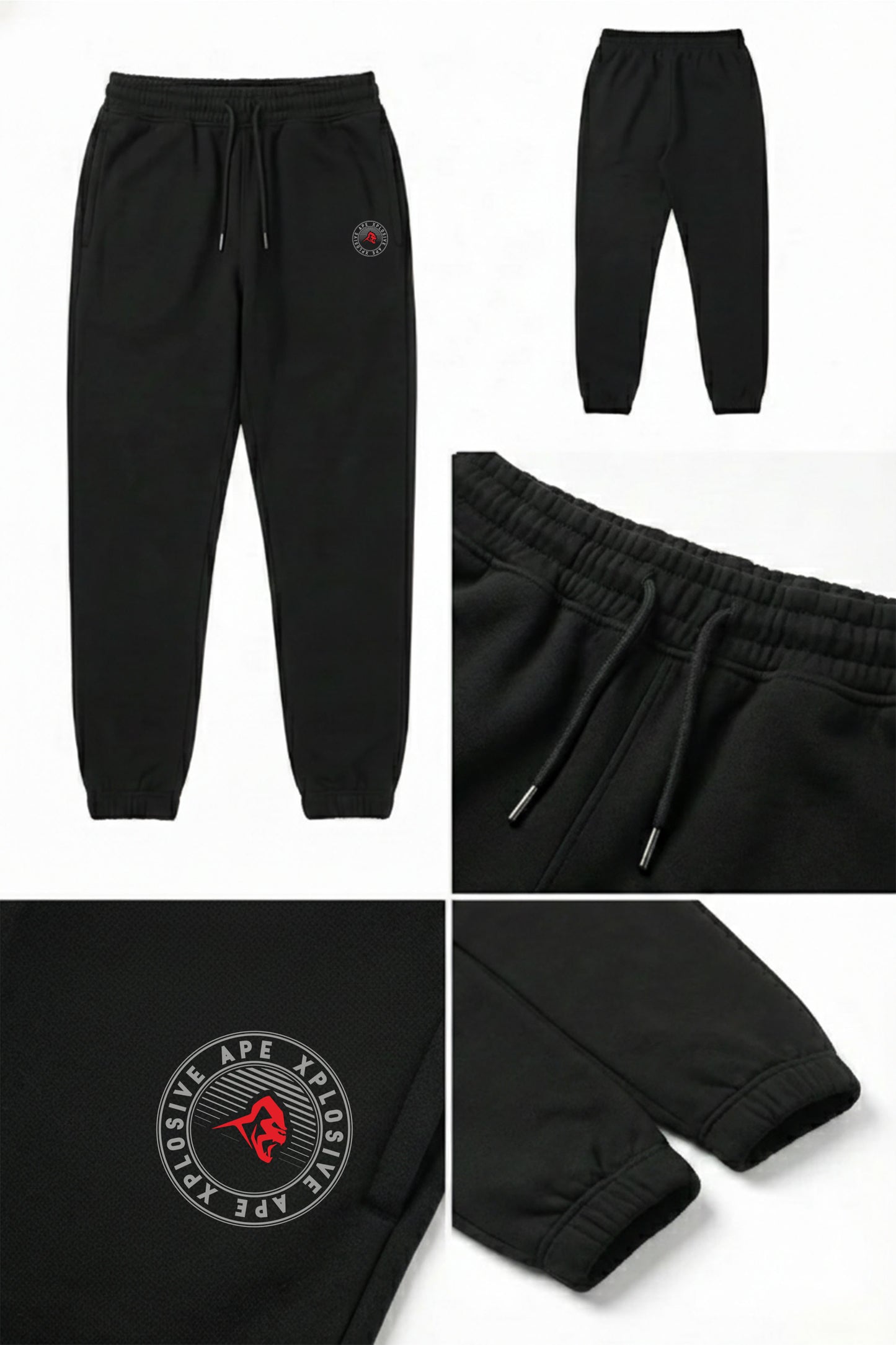 XAPE Venus V2 Joggers - Black