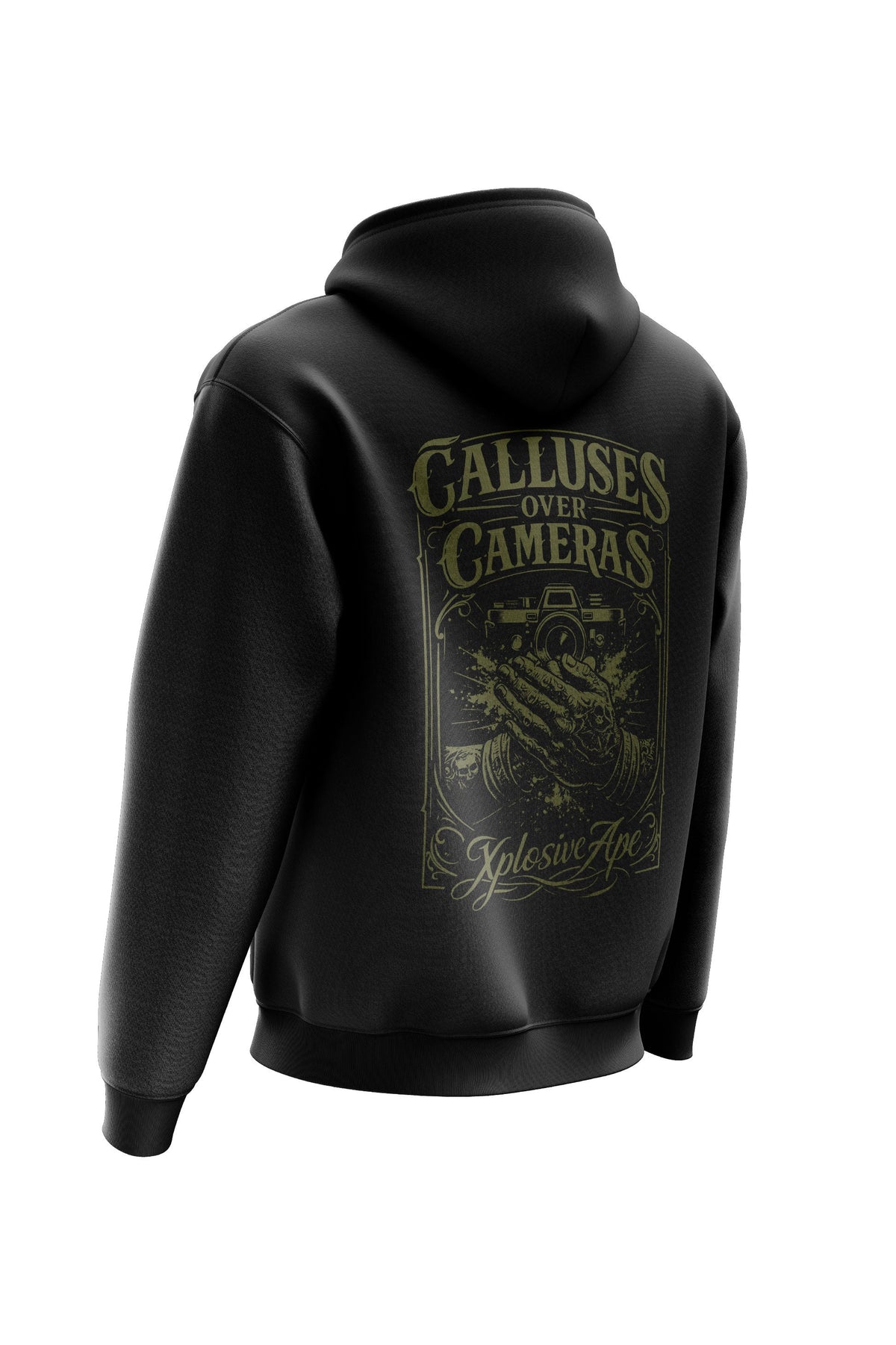 XAPE Callus String Hoodie - Black