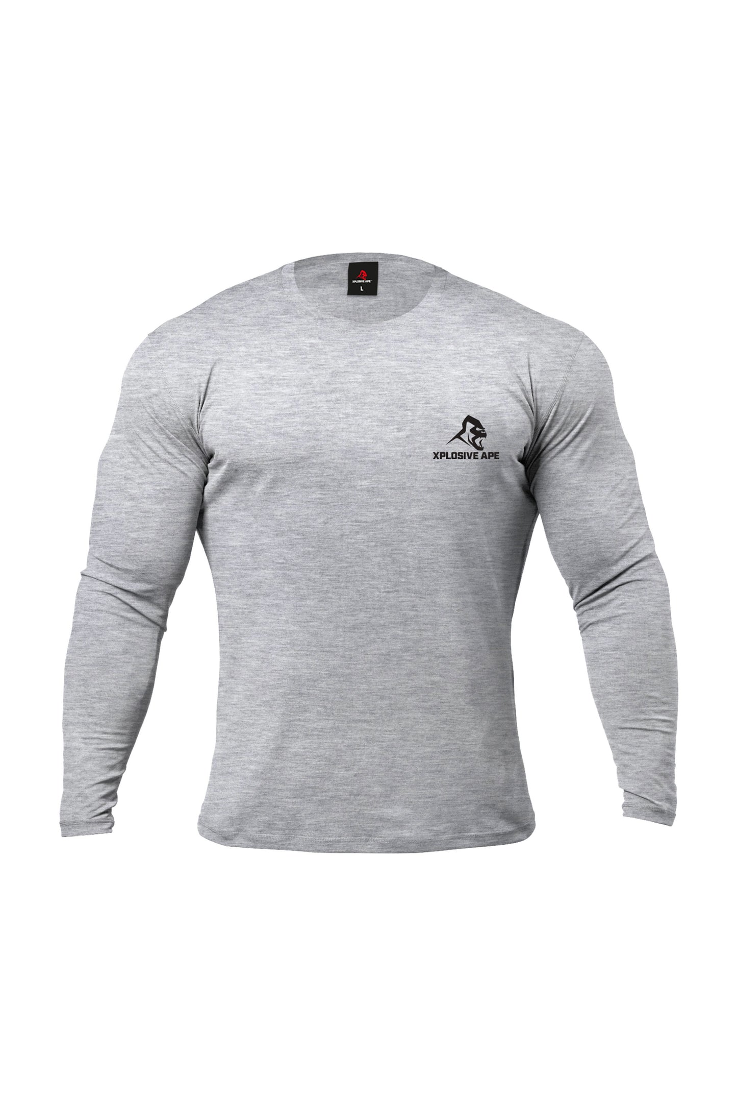 XAPE Claw Long Sleeve Tee - Sports Grey