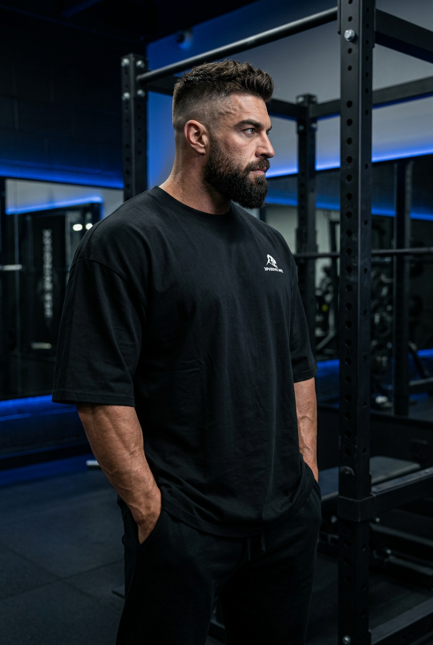 XAPE Scar Ultra V2 Oversized Tee - Black