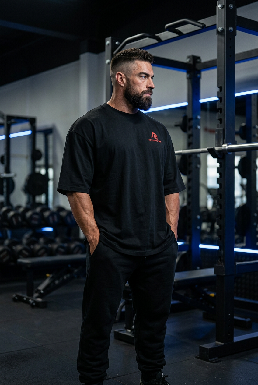 XAPE Forge Ultra V2 Oversized Tee - Black