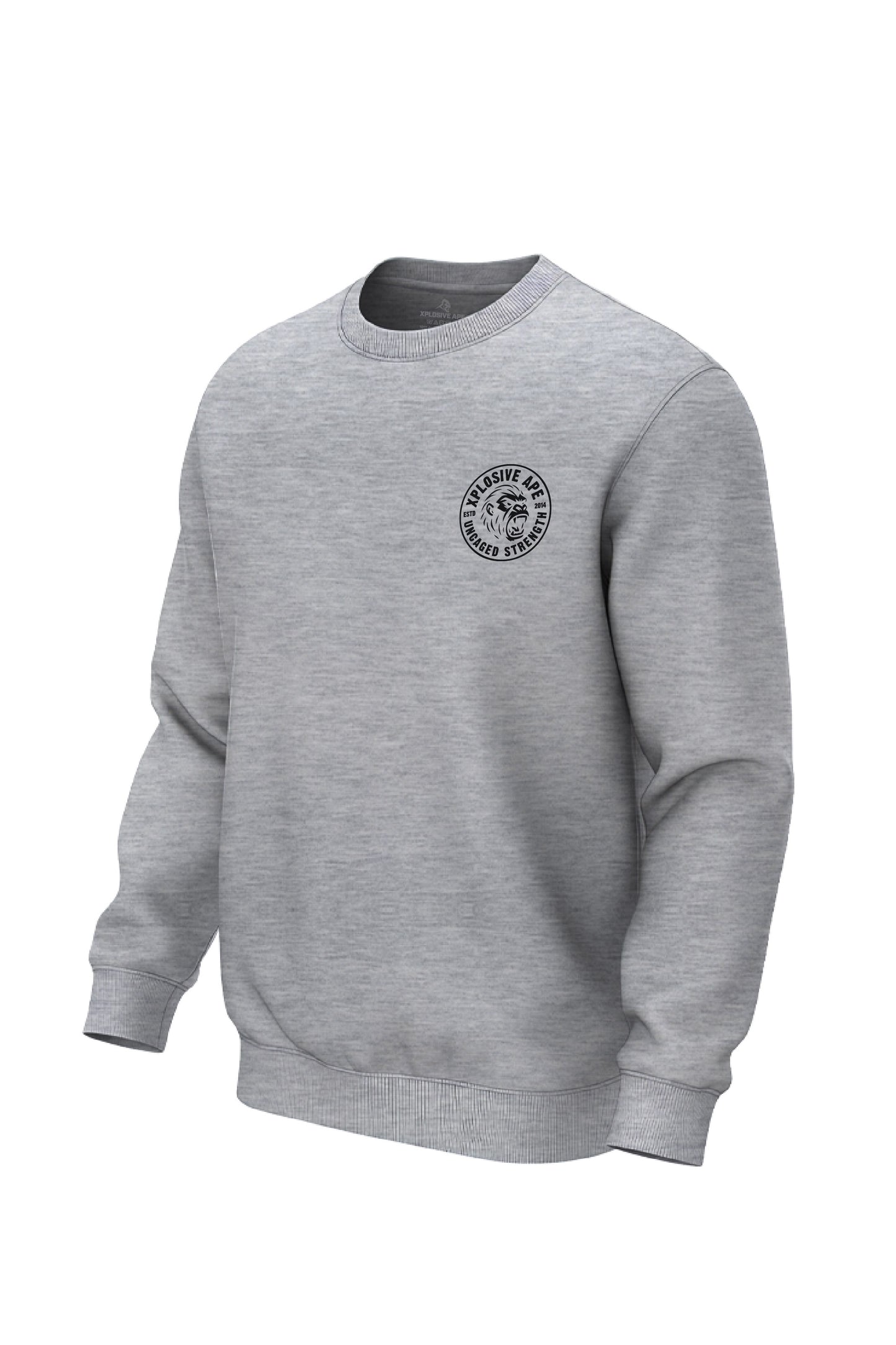 XAPE Uncaged Strength Sweatshirt - Sports Grey