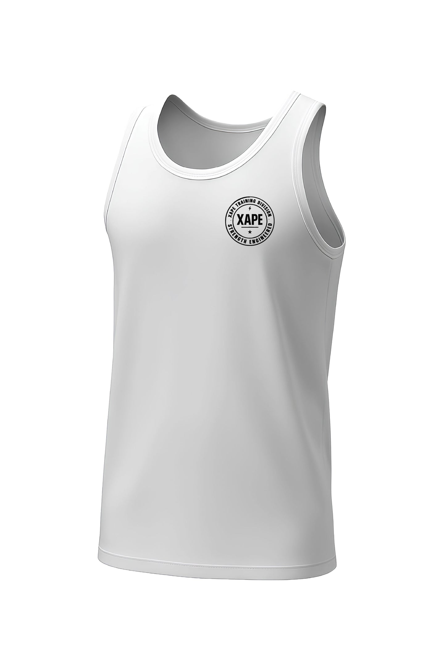 XAPE Badge Logo Vest - White