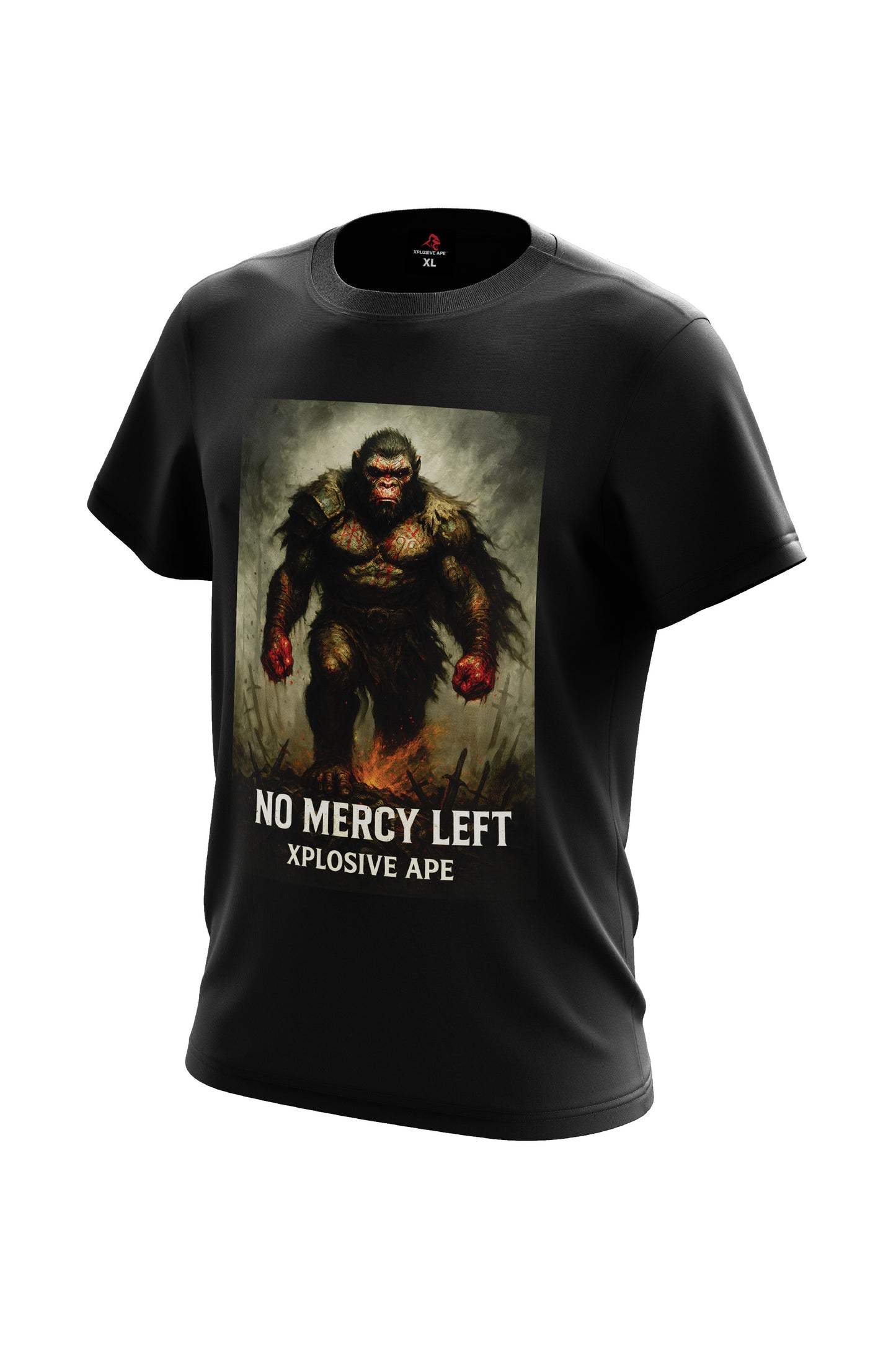 XAPE No Mercy Left Tee - Black
