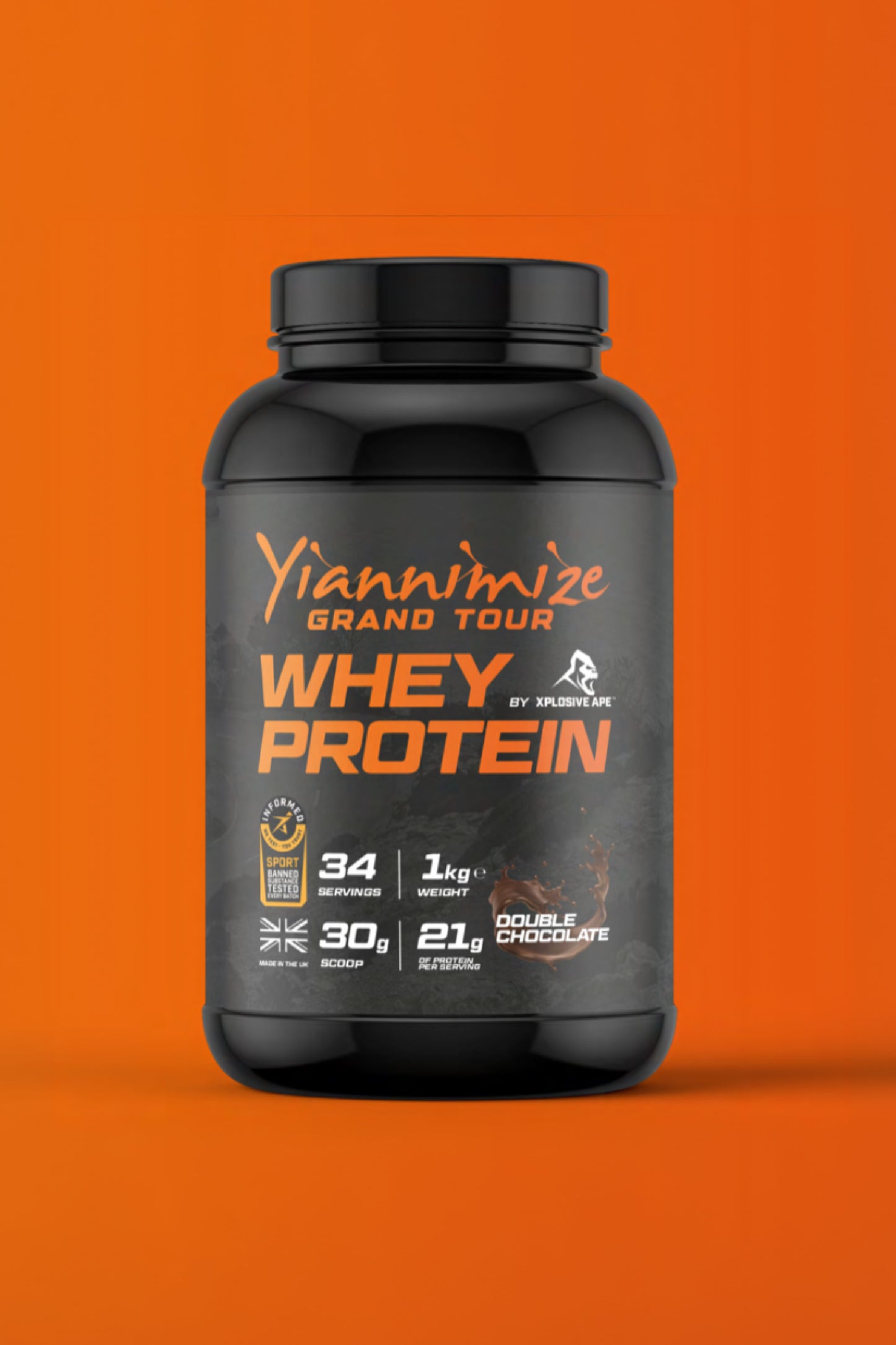 XAPE Yiannimize Grand Tour Whey Protein Powder