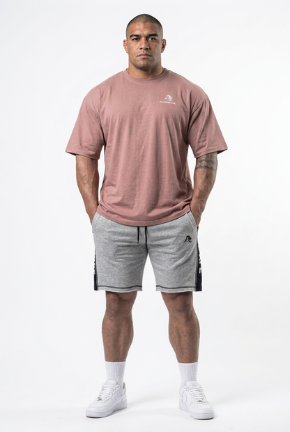 XAPE Stripe V2 Rag Shorts - Sports Grey