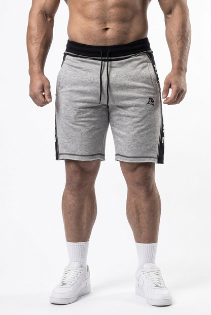 XAPE Stripe V2 Rag Shorts - Sports Grey