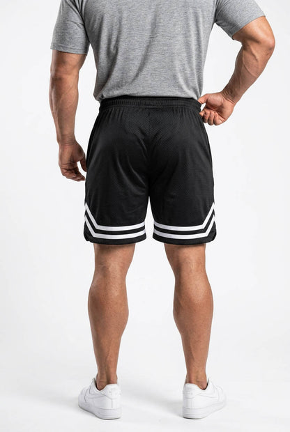 XAPE Strike Shorts - Black/White