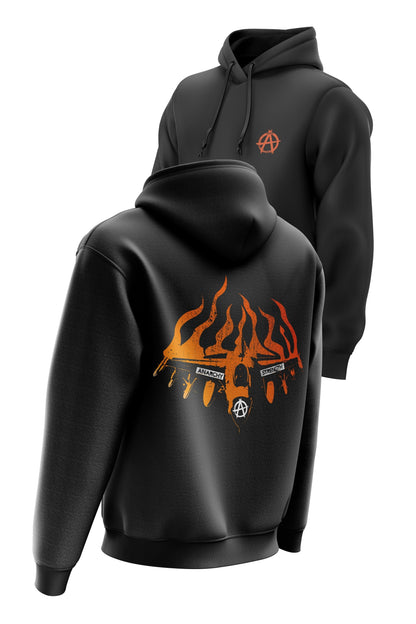 AS Burning Flyboy Hoodie - Black