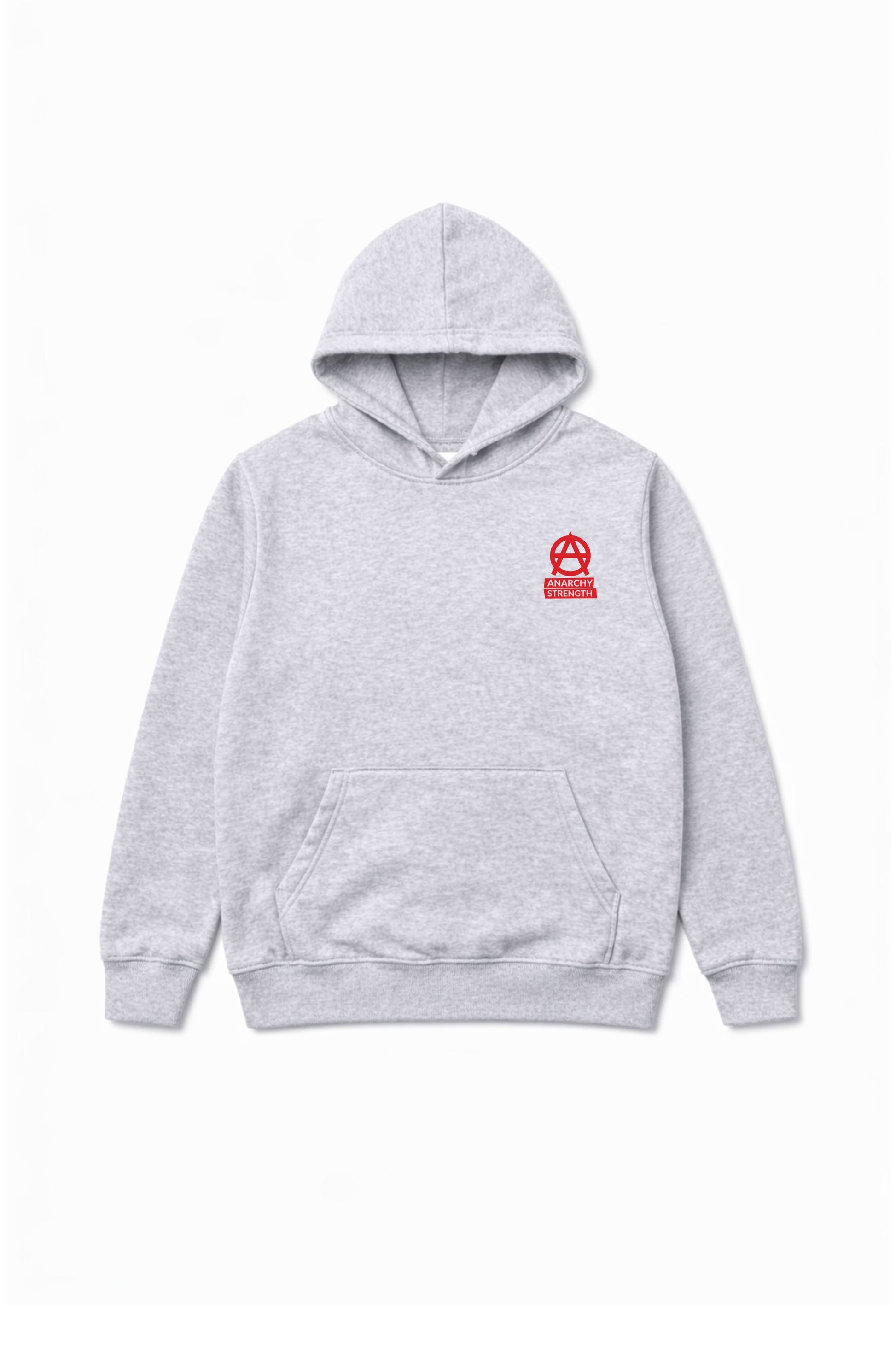 AS Born To Ride Hoodie - Heather Grey