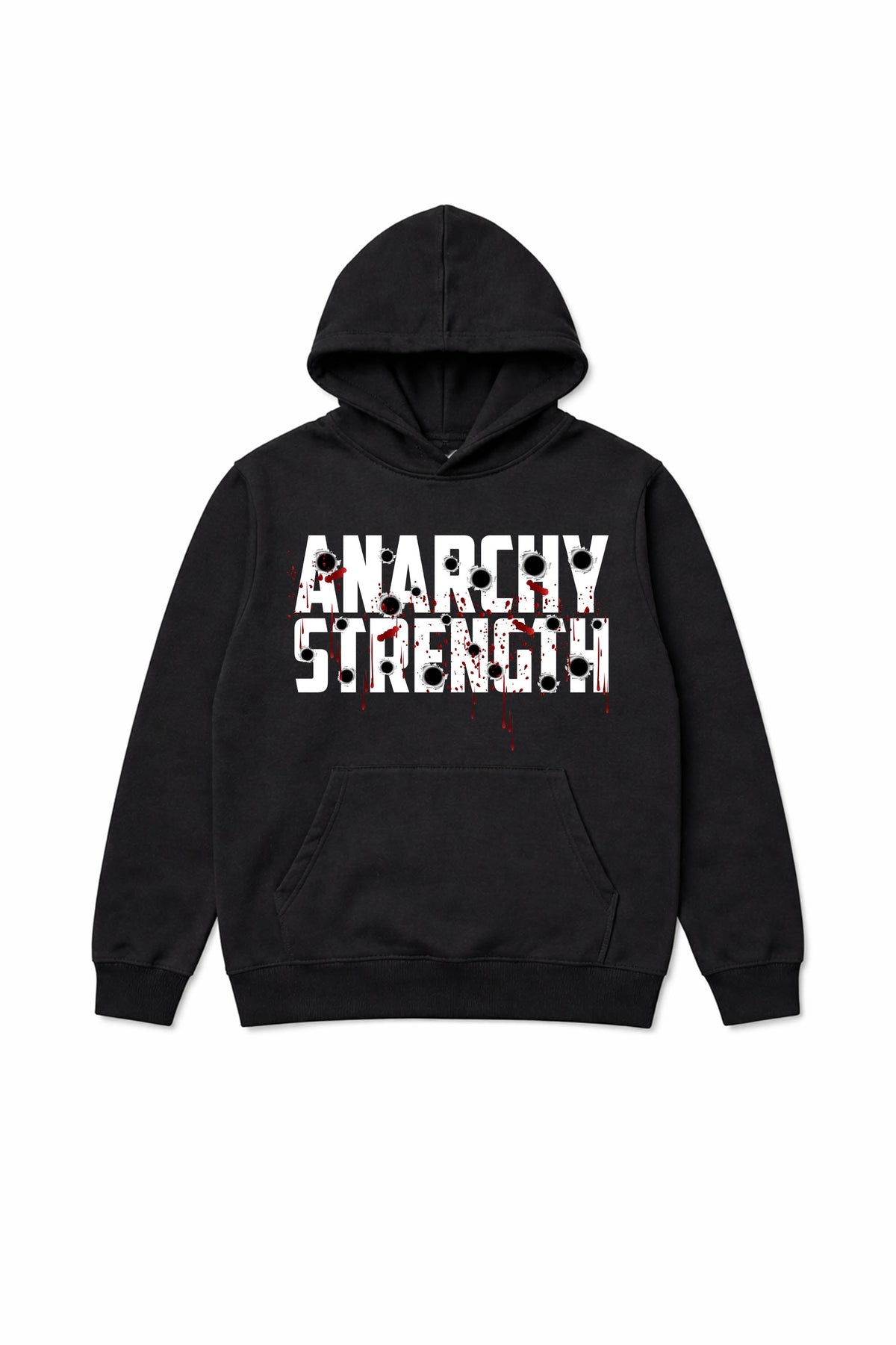 AS Bullet Holes Hoodie - Black