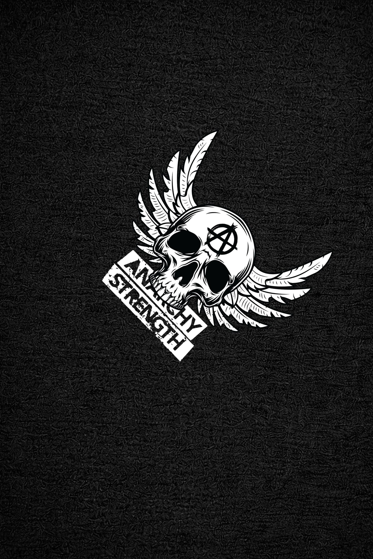 AS Skull Wings Tee - Black