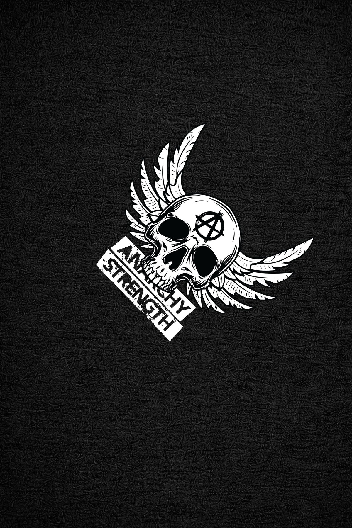 AS Skull Wings Tee - Black