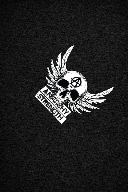 AS Skull Wings Tee - Black