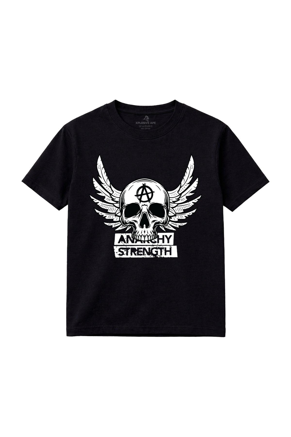 AS Skull Wings Tee - Black