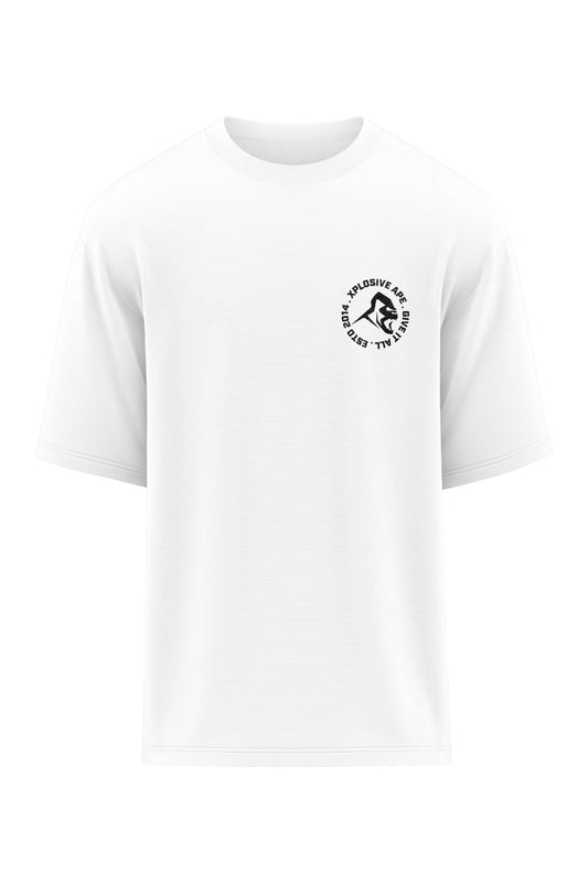 XAPE Ape Core Oversized Tee - White
