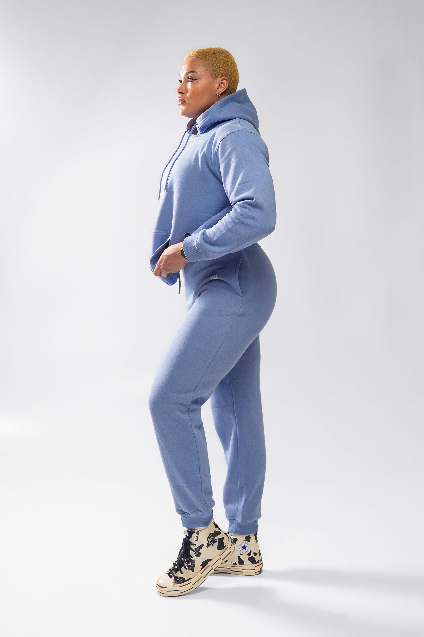 XAPE Core Logo Joggers - Slate Blue