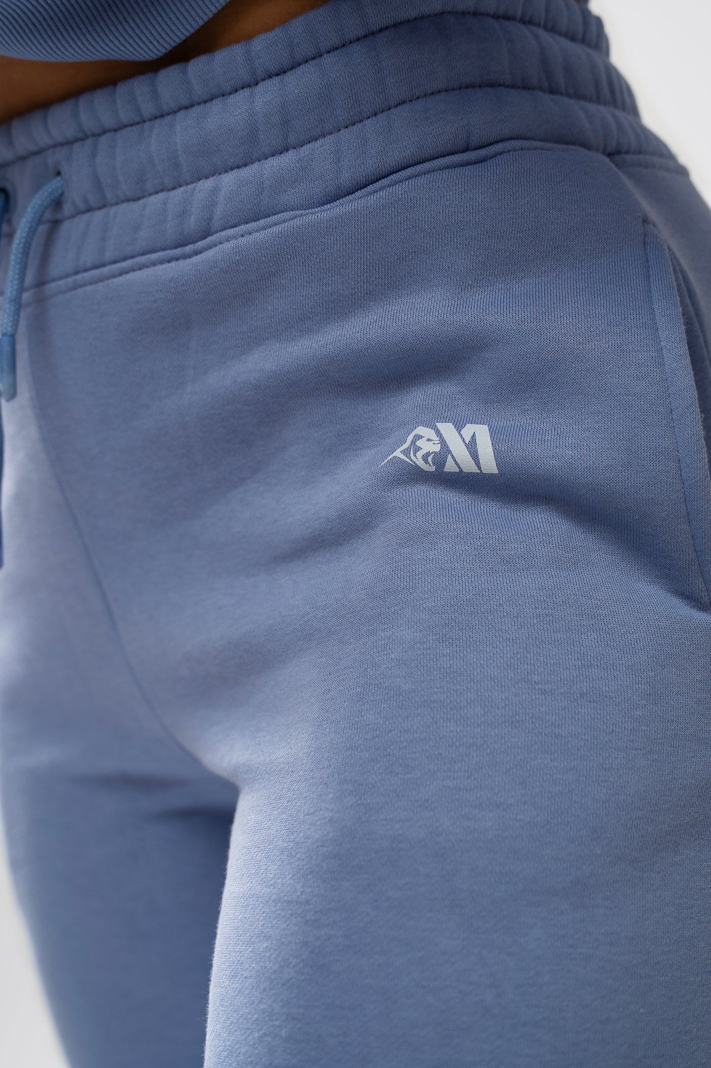 XAPE Core Logo Joggers - Slate Blue
