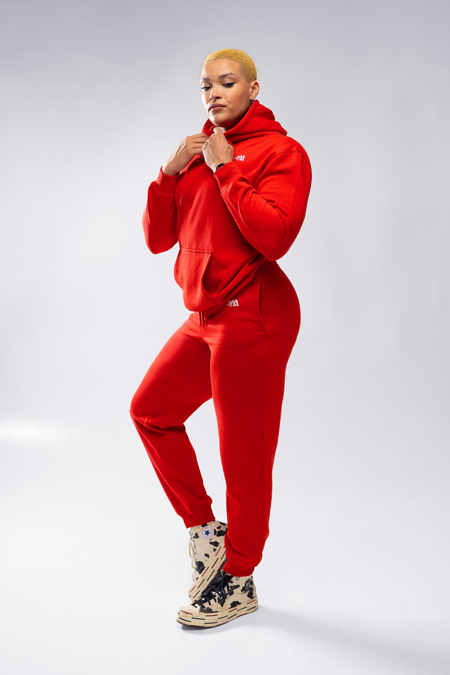 XAPE Core Logo Joggers - Red