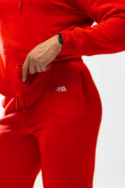 XAPE Core Logo Joggers - Red