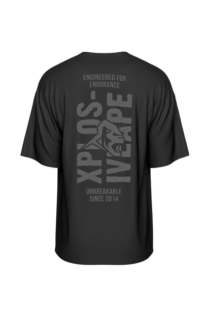 XAPE Unbreakable Oversized Tee - Black