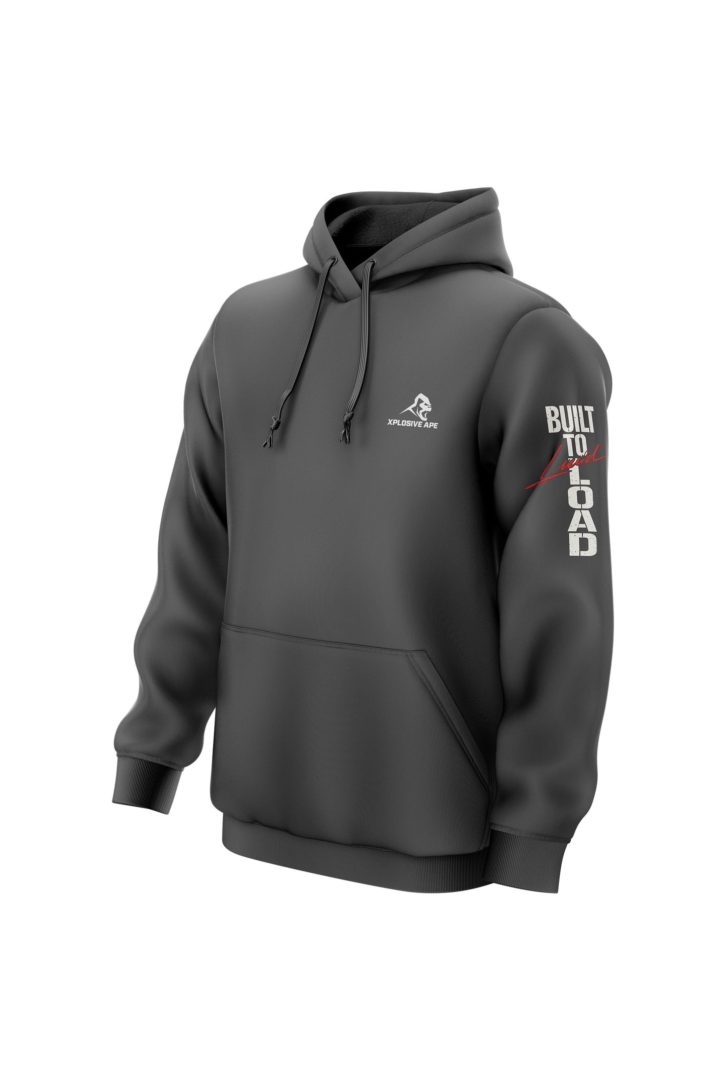 XAPE Built To Load String Hoodie - Charcoal