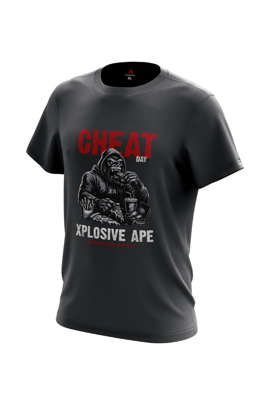 XAPE Cheat Day V4 Tee - Charcoal