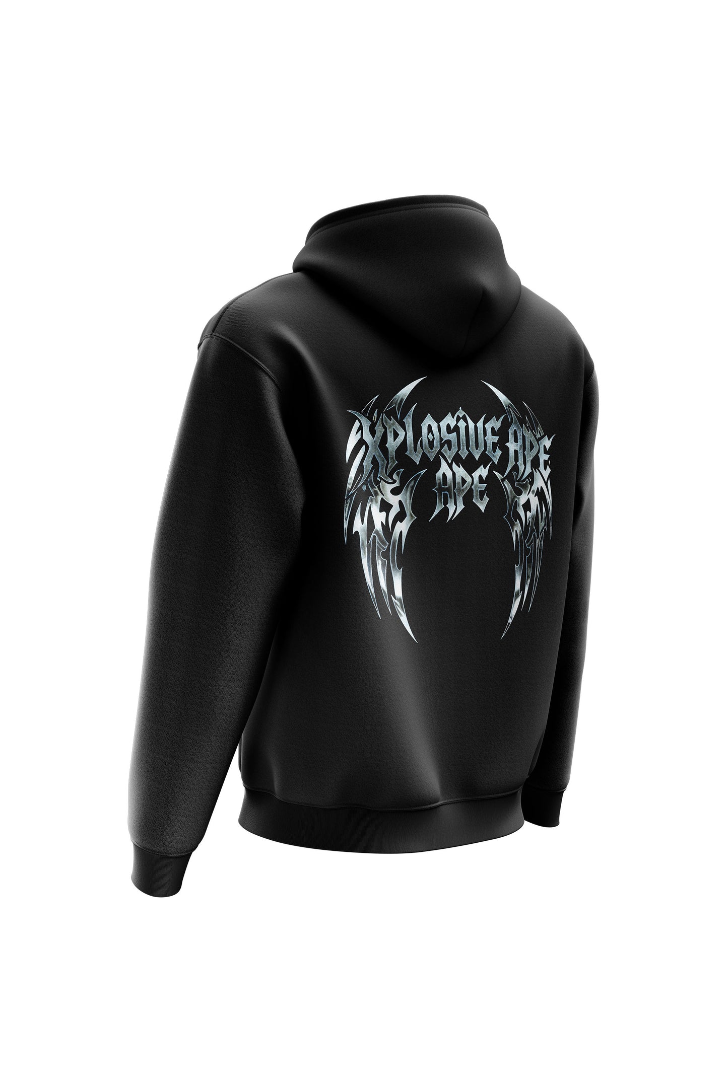 XAPE Chromeblade Wings String Hoodie - Black