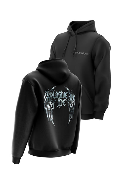 XAPE Chromeblade Wings String Hoodie - Black