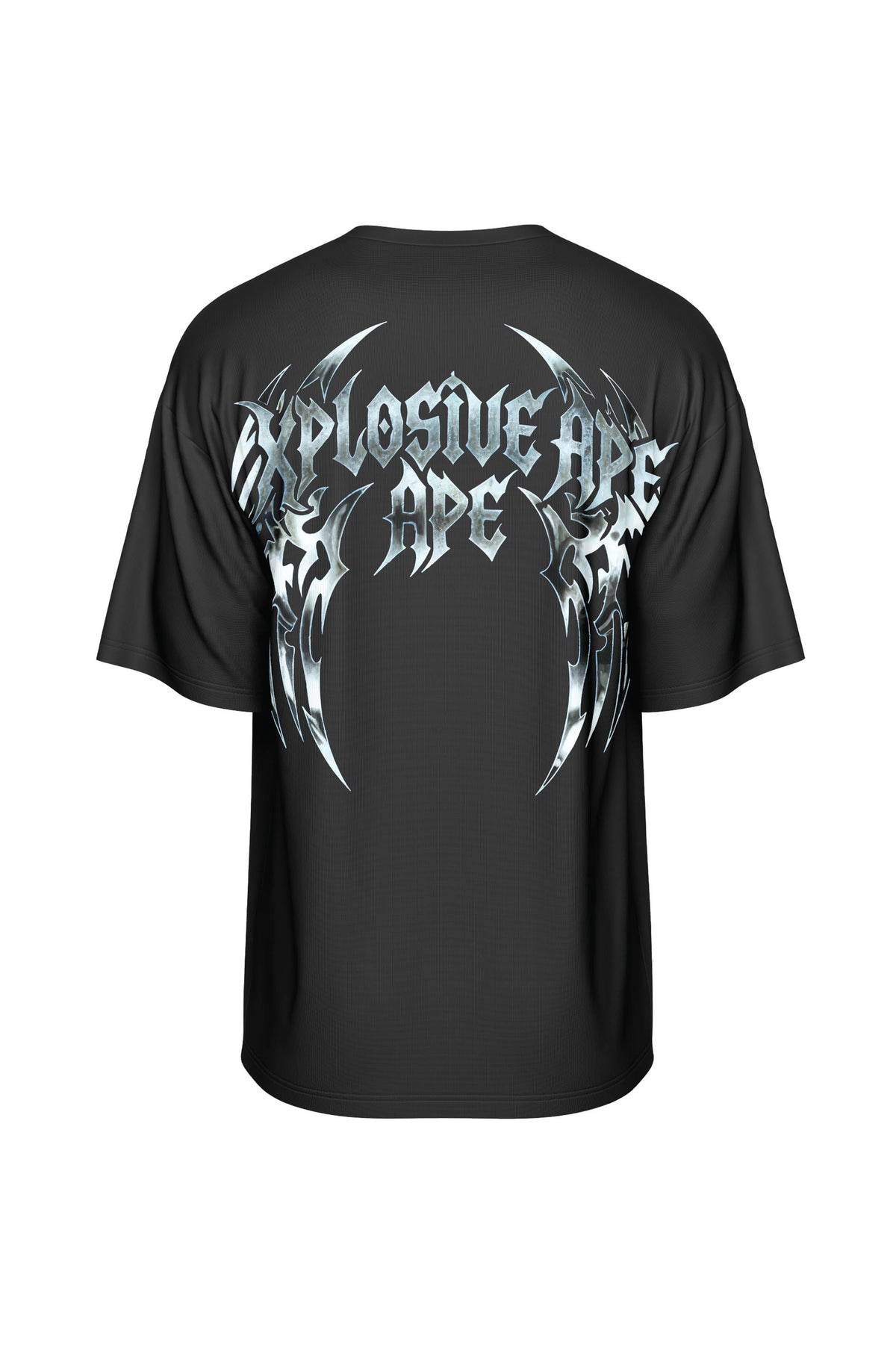 XAPE Chromeblade Wings Oversized Tee - Black