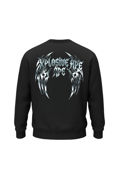 XAPE Chromeblade Wings Sweatshirt - Black